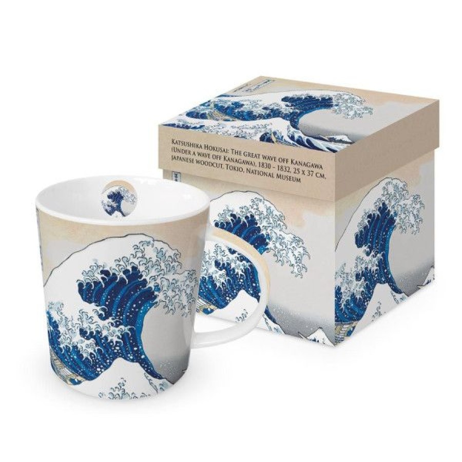 Objets & Cadeaux Compagnie Anglaise des Th茅s | Mug Fuji Hokusai - Contenance : 35 Cl