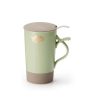 Objets & Cadeaux Compagnie Anglaise des Th茅s | Tisani Re Verte - Tasse, Filtre Et Couvercle - 40 Cl