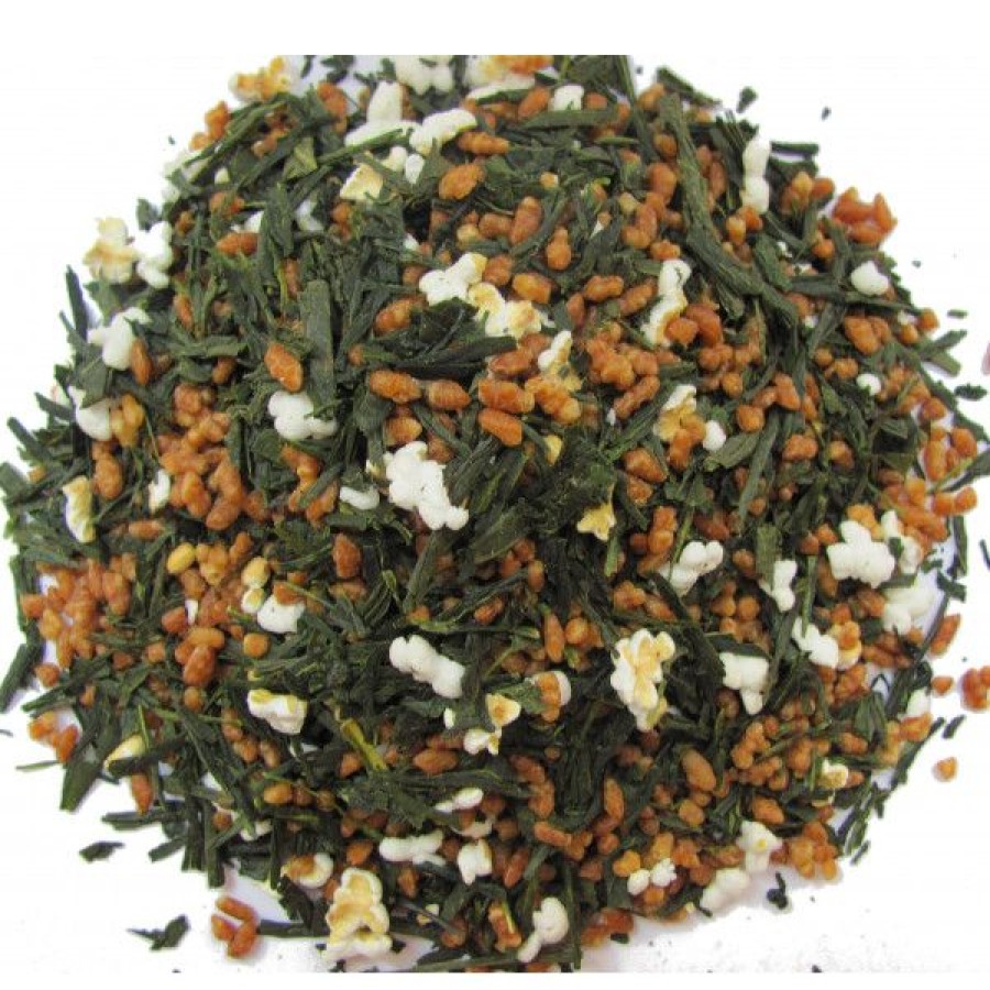 Th S Nature Compagnie Anglaise des Th茅s | Th Vert Genmaicha Bio - Grains De Riz Souffl S