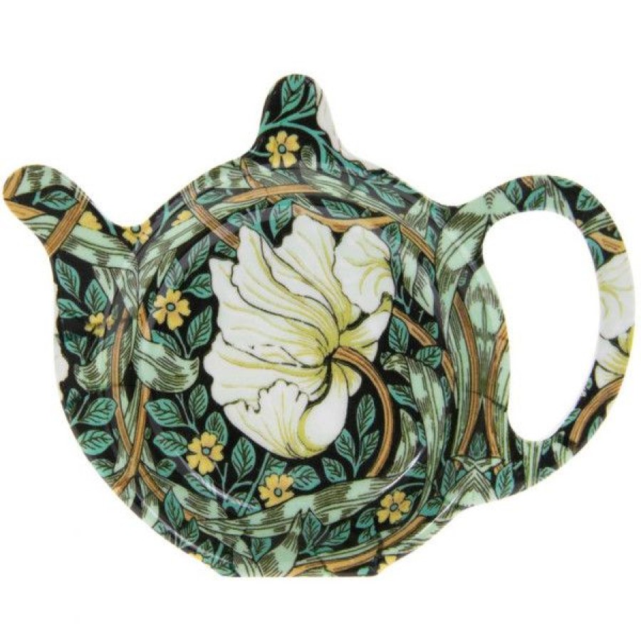 Accessoires Compagnie Anglaise des Th茅s | Soucoupe Green Garden Repose Sachet - Soucoupe Repose Sachet