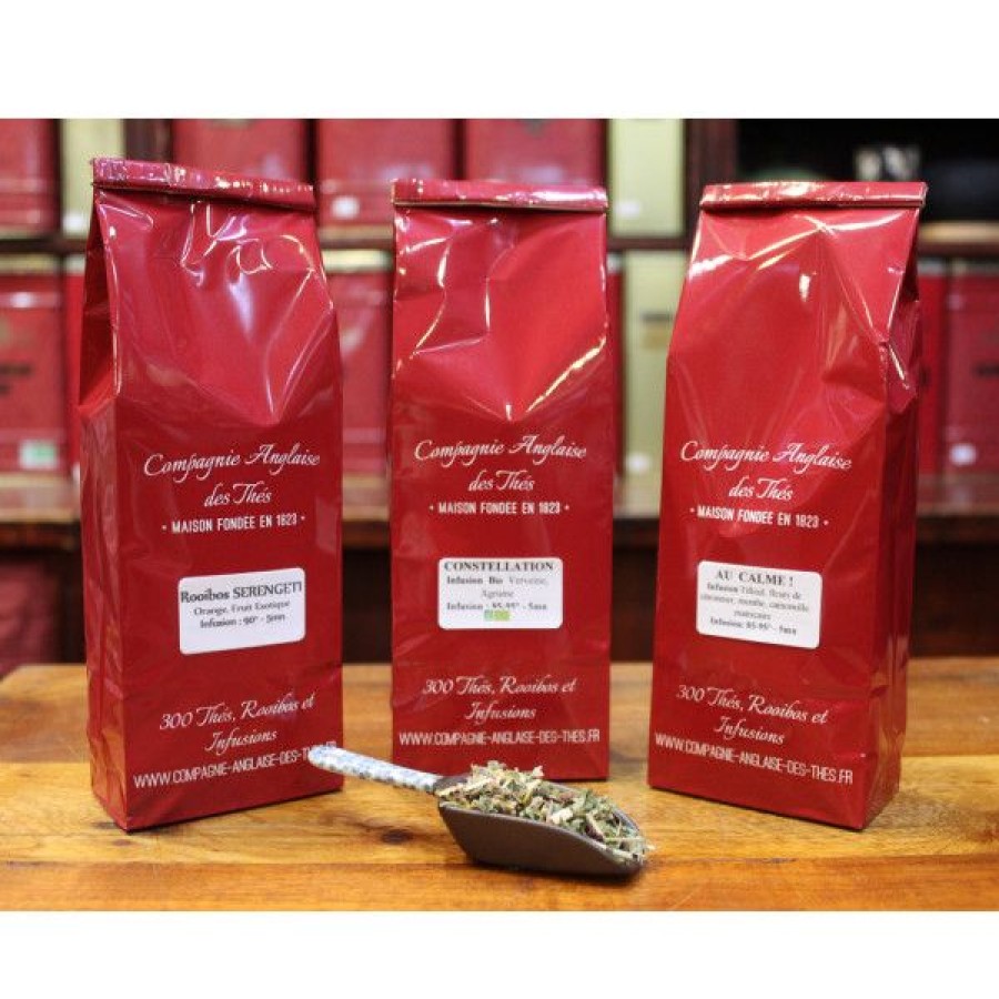 Packs Compagnie Anglaise des Th茅s | Pack Rooibos Et Infusions - 3 X 100G