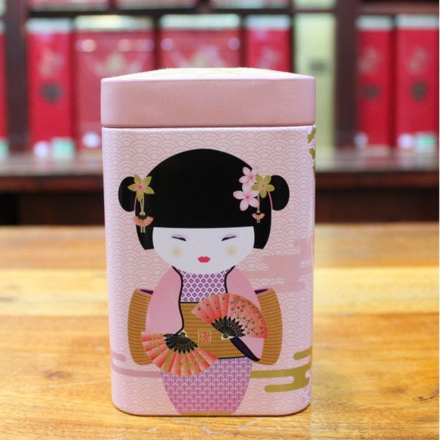 Objets & Cadeaux Compagnie Anglaise des Th茅s | Bo Te Geisha Rose - Contenance : 100 Grs De Th