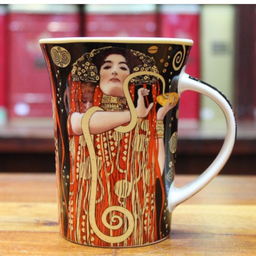 Objets & Cadeaux Compagnie Anglaise des Th茅s | Mug Klimt Medecine - Contenance : 35 Cl