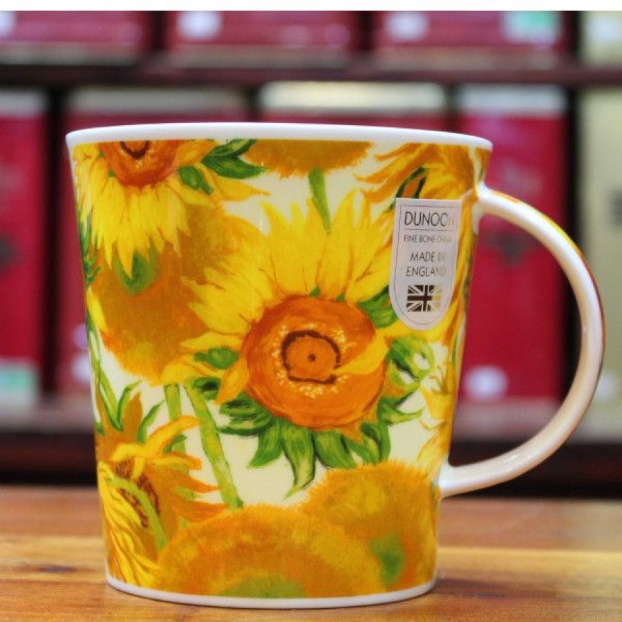 Objets & Cadeaux Compagnie Anglaise des Th茅s | Mug Dunoon Tournesols - Tasse En Porcelaine - 48 Cl