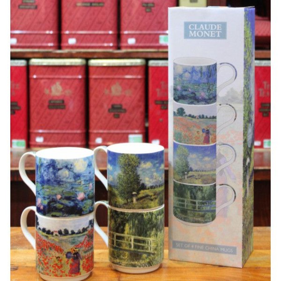 Objets & Cadeaux Compagnie Anglaise des Th茅s | Coffret Mugs C.Monet - Contenance : 30 Cl