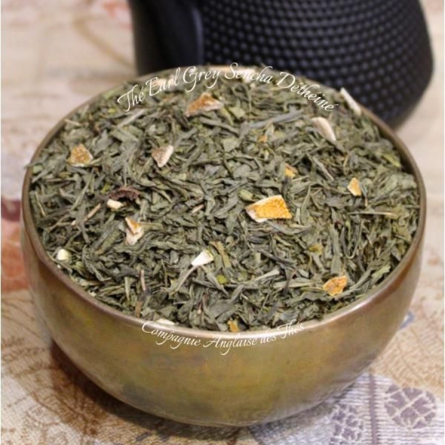 D Th Ines Compagnie Anglaise des Th茅s | Th Vert Earl Grey Sencha D Th In - Bergamote