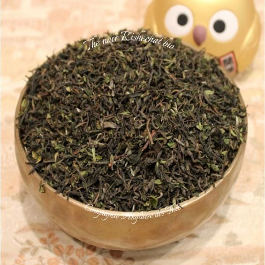 Th S Nature Compagnie Anglaise des Th茅s | Th Noir Risheehat Bio 2022 - Darjeeling Risheehat Ftgfop1 Bio 1St Flush