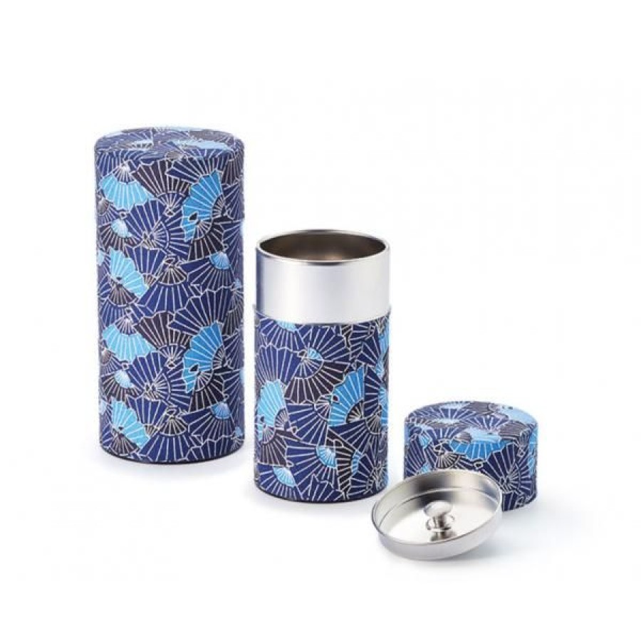 Objets & Cadeaux Compagnie Anglaise des Th茅s | Bo Te Japonaise Motif Bleu - Contenance :150 Grs De Th