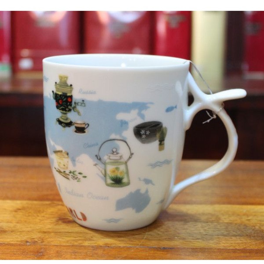 Objets & Cadeaux Compagnie Anglaise des Th茅s | Mug Voyage Tea - Contenance : 35 Cl