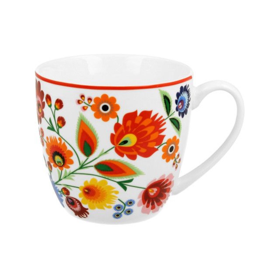 Objets & Cadeaux Compagnie Anglaise des Th茅s | Mug Fleurs Vintage - Contenance : 46 Cl