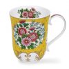 Objets & Cadeaux Compagnie Anglaise des Th茅s | Mug Dunoon Fleurs Jaunes Slaves - Tasse En Porcelaine - 33 Cl