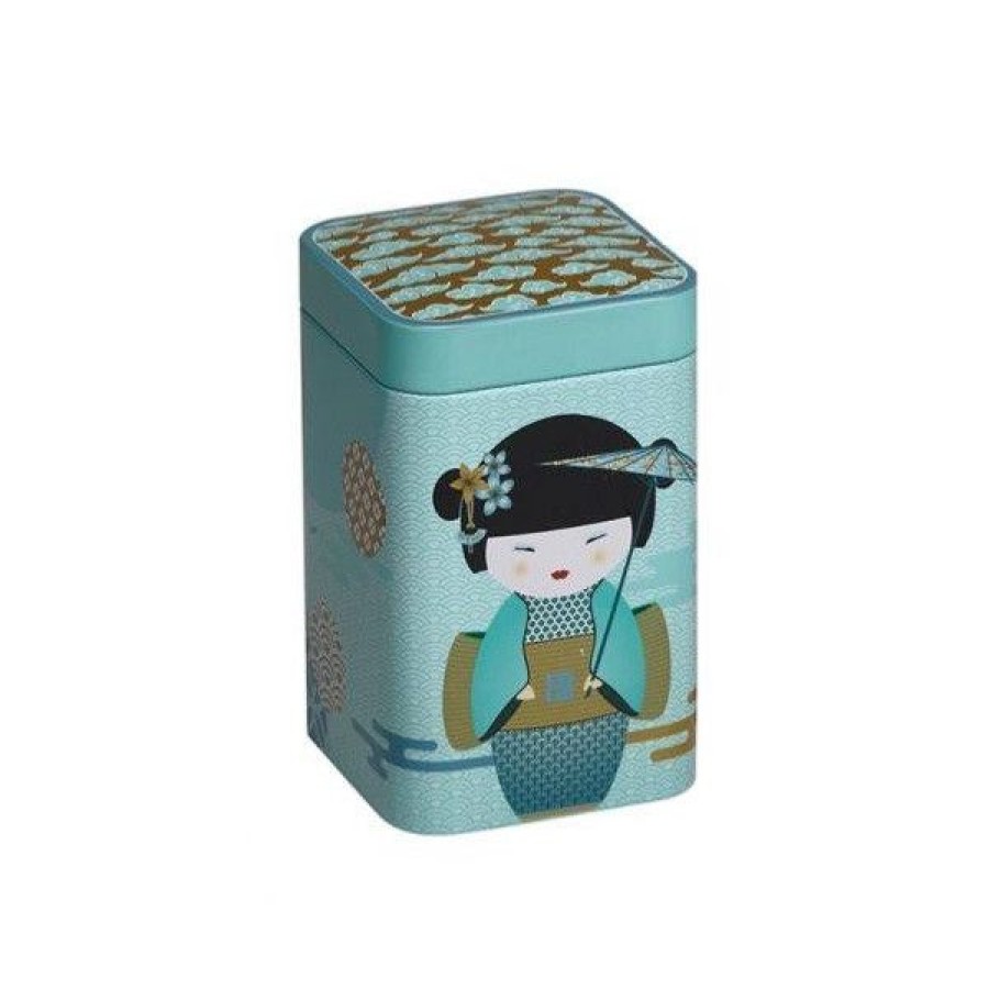 Objets & Cadeaux Compagnie Anglaise des Th茅s | Bo Te Geisha Bleue - Contenance : 100 Grs De Th