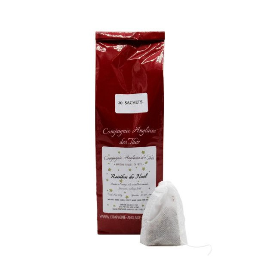 Accessoires Compagnie Anglaise des Th茅s | Recharge Rooibos De No L En Sachets - 20 Sachets