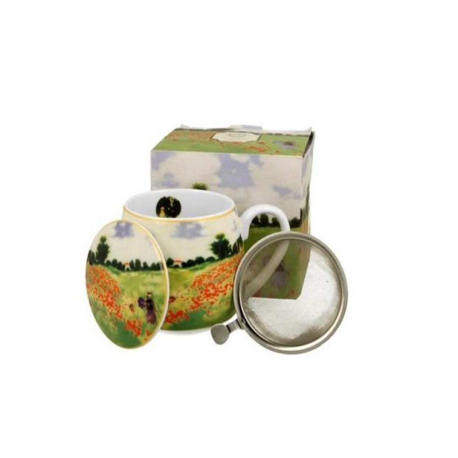 Objets & Cadeaux Compagnie Anglaise des Th茅s | Tisani Re Monet - Tasse, Filtre Et Couvercle - 43 Cl