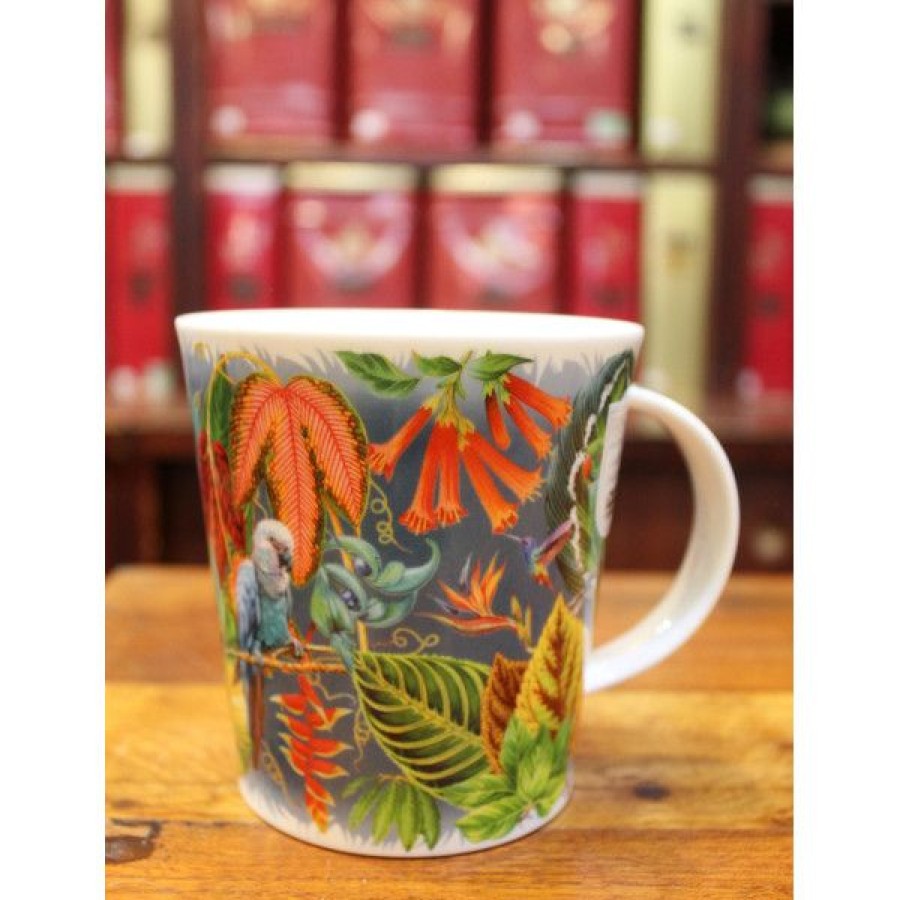 Objets & Cadeaux Compagnie Anglaise des Th茅s | Mug Dunoon Amazonie - Tasse En Porcelaine - 48 Cl