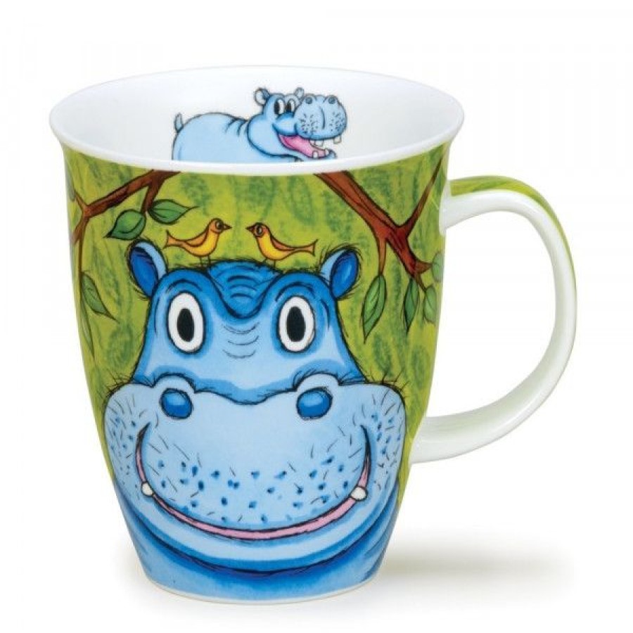 Objets & Cadeaux Compagnie Anglaise des Th茅s | Mug Dunoon Hippopotame - Tasse En Porcelaine - 48 Cl