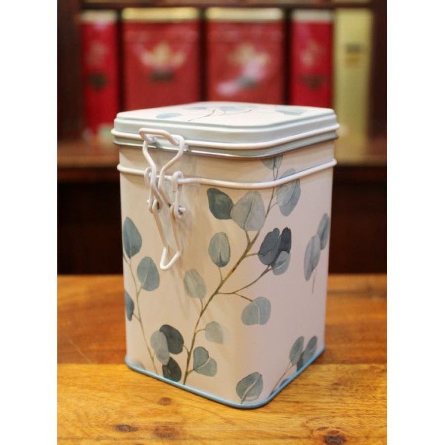 Objets & Cadeaux Compagnie Anglaise des Th茅s | Bo Te Feuilles Bleues 100G - Contenance :100 Grs De Th