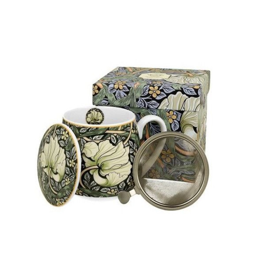 Objets & Cadeaux Compagnie Anglaise des Th茅s | Tisani Re Pimpernel - Tasse, Filtre Et Couvercle - 43 Cl