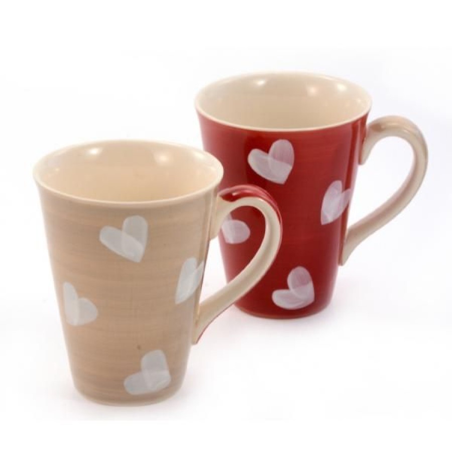 Objets & Cadeaux Compagnie Anglaise des Th茅s | Mug Coeur - Vendu L'Unit - Contenance : 30 Cl