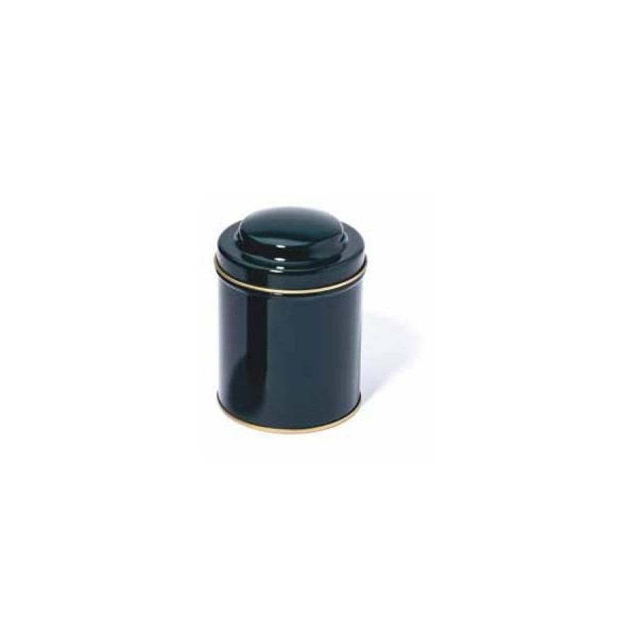 Objets & Cadeaux Compagnie Anglaise des Th茅s | Bo Te Cylindrique Noire 1Kg - Contenance : 1 Kg De Th