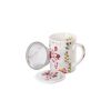 Objets & Cadeaux Compagnie Anglaise des Th茅s | Tisani Re Fleurs De Printemps - Tasse, Filtre Et Couvercle - 25 Cl