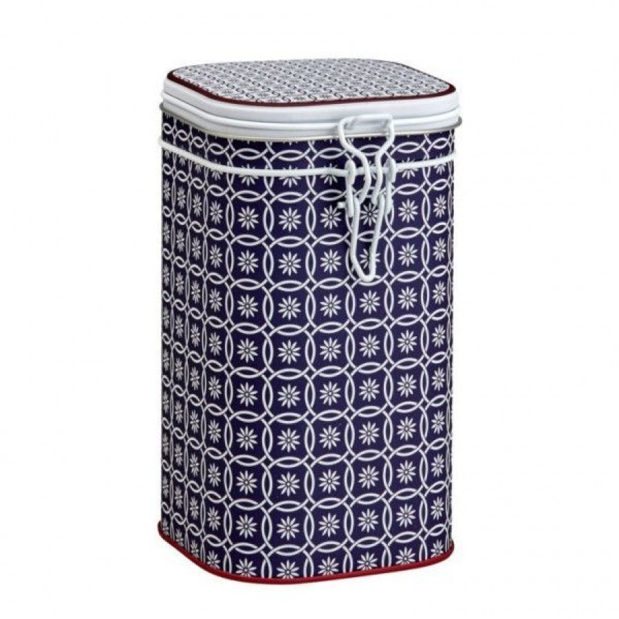 Objets & Cadeaux Compagnie Anglaise des Th茅s | Bo Te Scandinave Bleue - Contenance : 250 Grs De Th