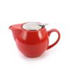 Objets & Cadeaux Compagnie Anglaise des Th茅s | Th I Re Rouge Vif 0,5L - En Fa Ence - Contenance : 0,5L