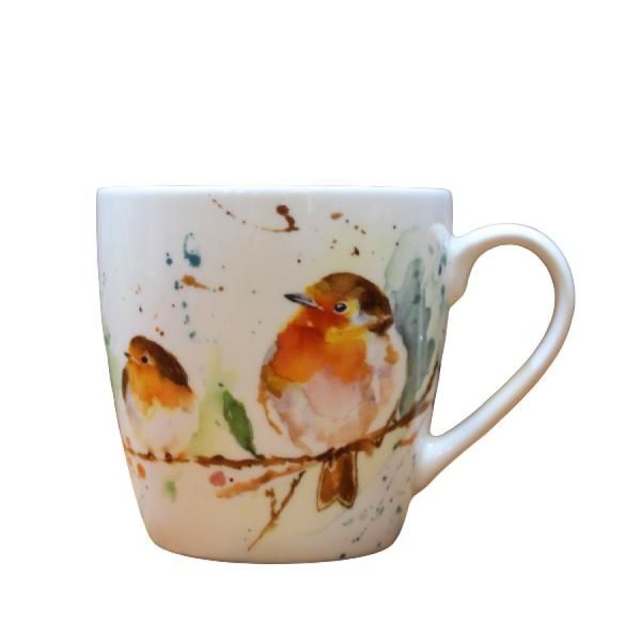 Objets & Cadeaux Compagnie Anglaise des Th茅s | Mug Oiseaux - Contenance : 35 Cl