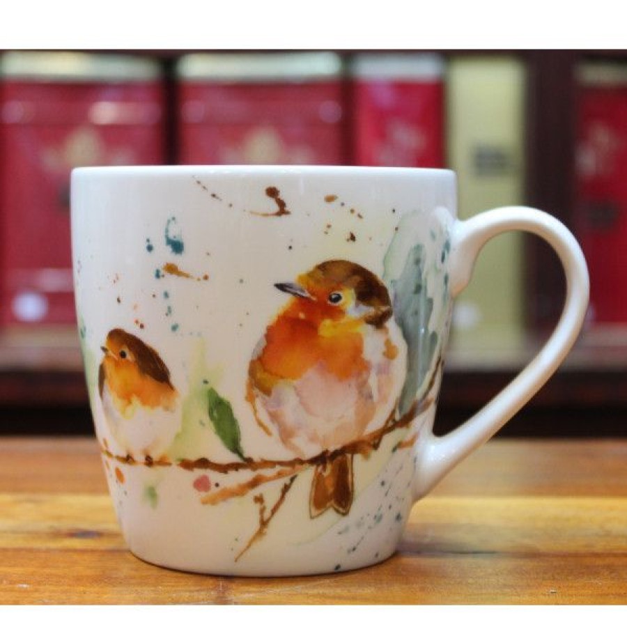 Objets & Cadeaux Compagnie Anglaise des Th茅s | Mug Oiseaux - Contenance : 35 Cl