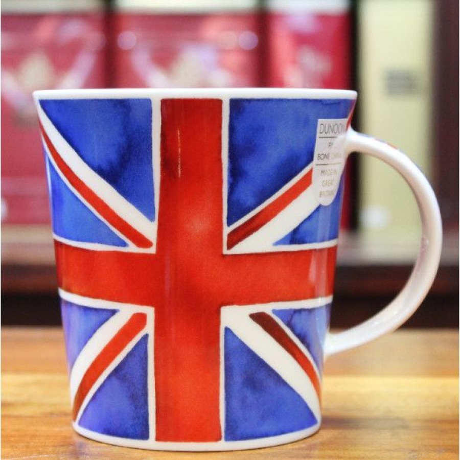 Objets & Cadeaux Compagnie Anglaise des Th茅s | Mug Dunoon Union Jack - Tasse En Porcelaine - 48 Cl