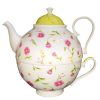 Objets & Cadeaux Compagnie Anglaise des Th茅s | Th I Re Solitaire Romantic Flowers - Solitaire Porcelaine - Contenance : 0,50L