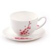 Objets & Cadeaux Compagnie Anglaise des Th茅s | Bol Petit-D Jeuner Orchid E - Bol Et Soucoupe - 50 Cl