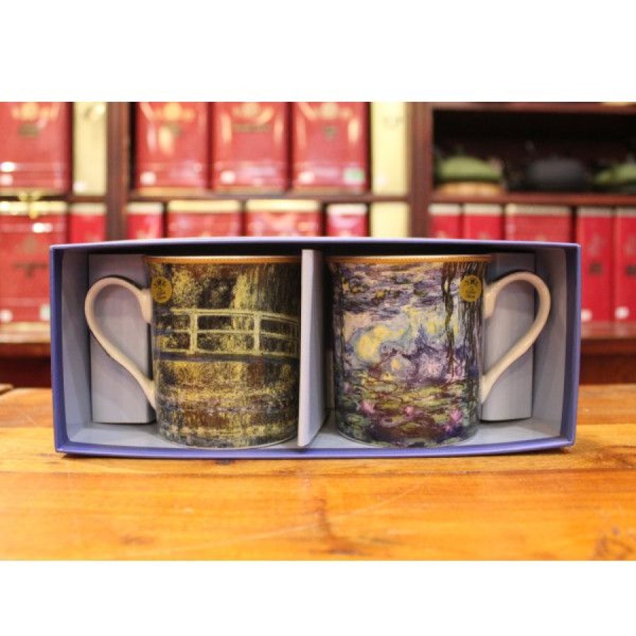 Objets & Cadeaux Compagnie Anglaise des Th茅s | Coffret Mugs Monet 30Cl - 2X Tasses Th - 30 Cl