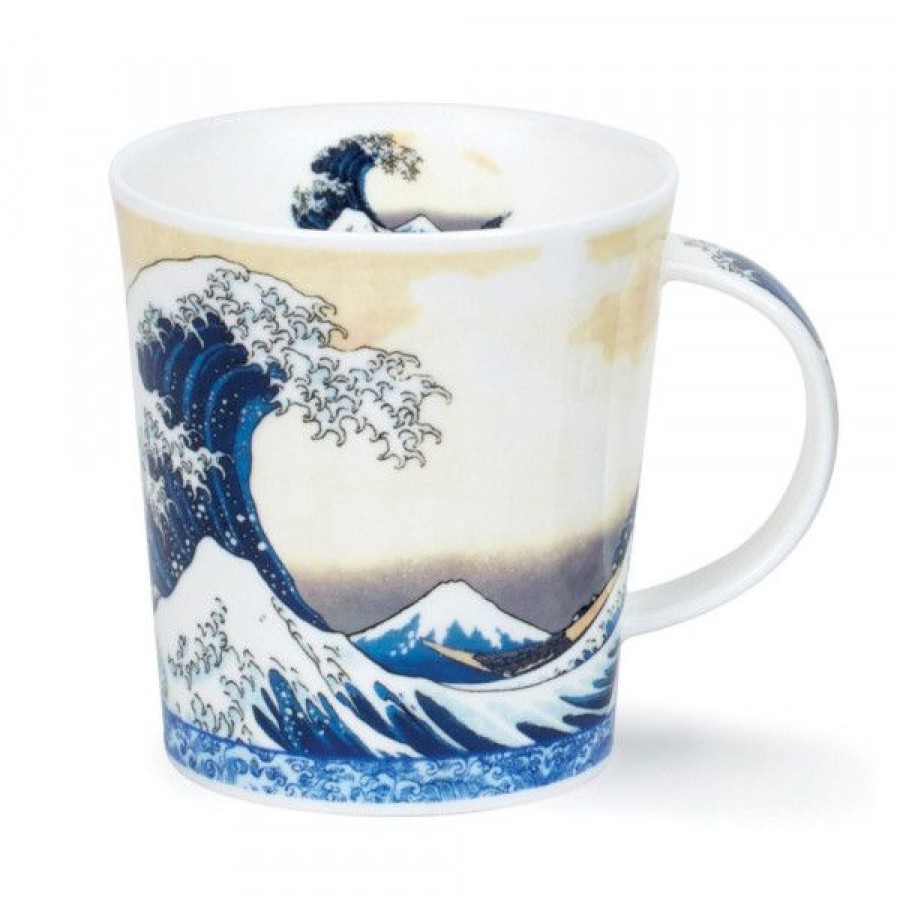 Objets & Cadeaux Compagnie Anglaise des Th茅s | Mug Dunoon Fuji Wave - Tasse En Porcelaine - 32 Cl