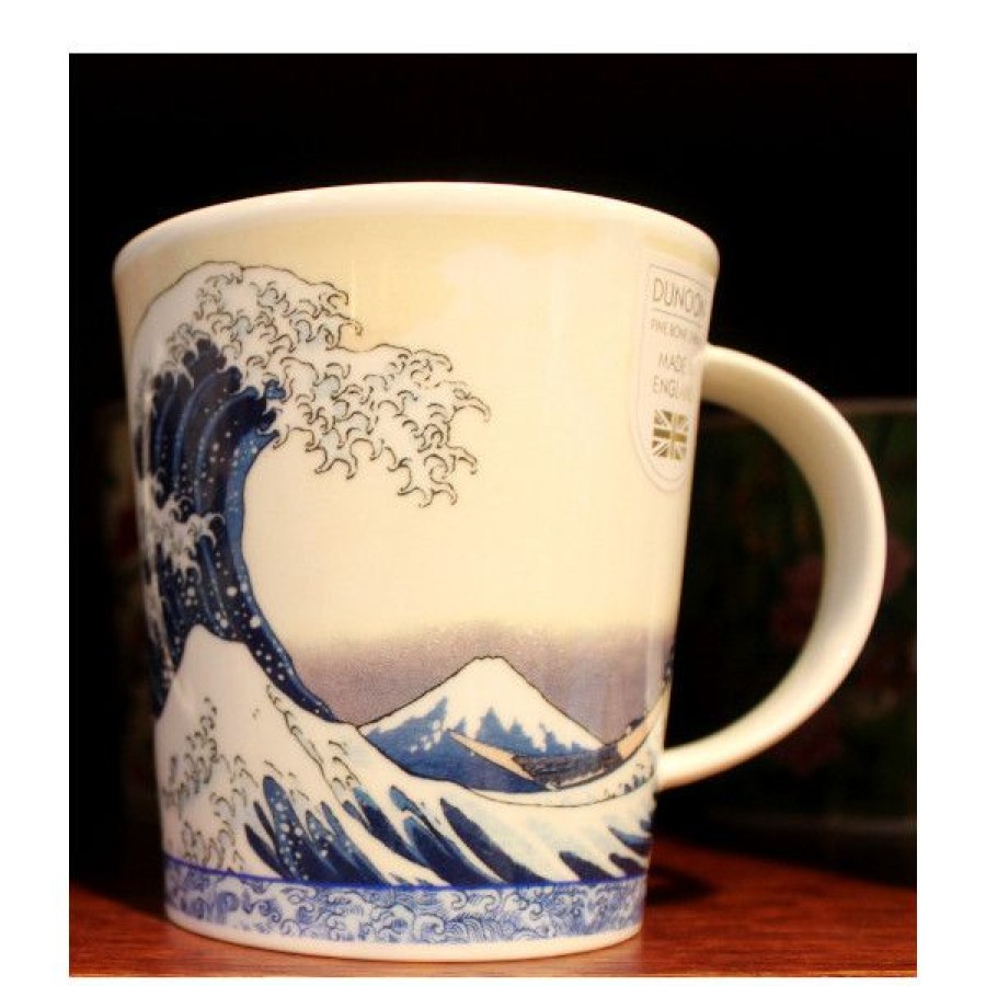 Objets & Cadeaux Compagnie Anglaise des Th茅s | Mug Dunoon Fuji Wave - Tasse En Porcelaine - 32 Cl