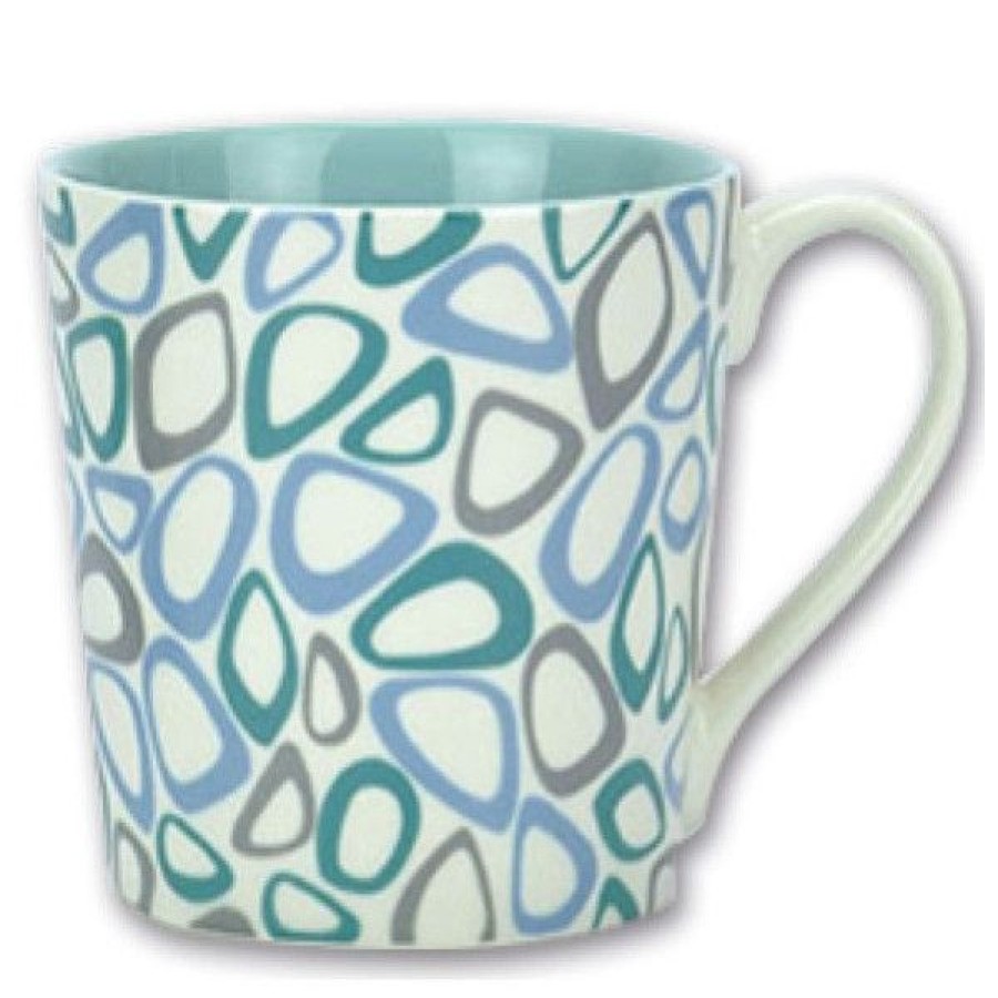 Objets & Cadeaux Compagnie Anglaise des Th茅s | Mug Scandinave Bleu - Int Rieur Bleu - Contenance : 30 Cl