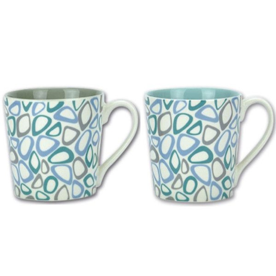 Objets & Cadeaux Compagnie Anglaise des Th茅s | Mug Scandinave Bleu - Int Rieur Bleu - Contenance : 30 Cl