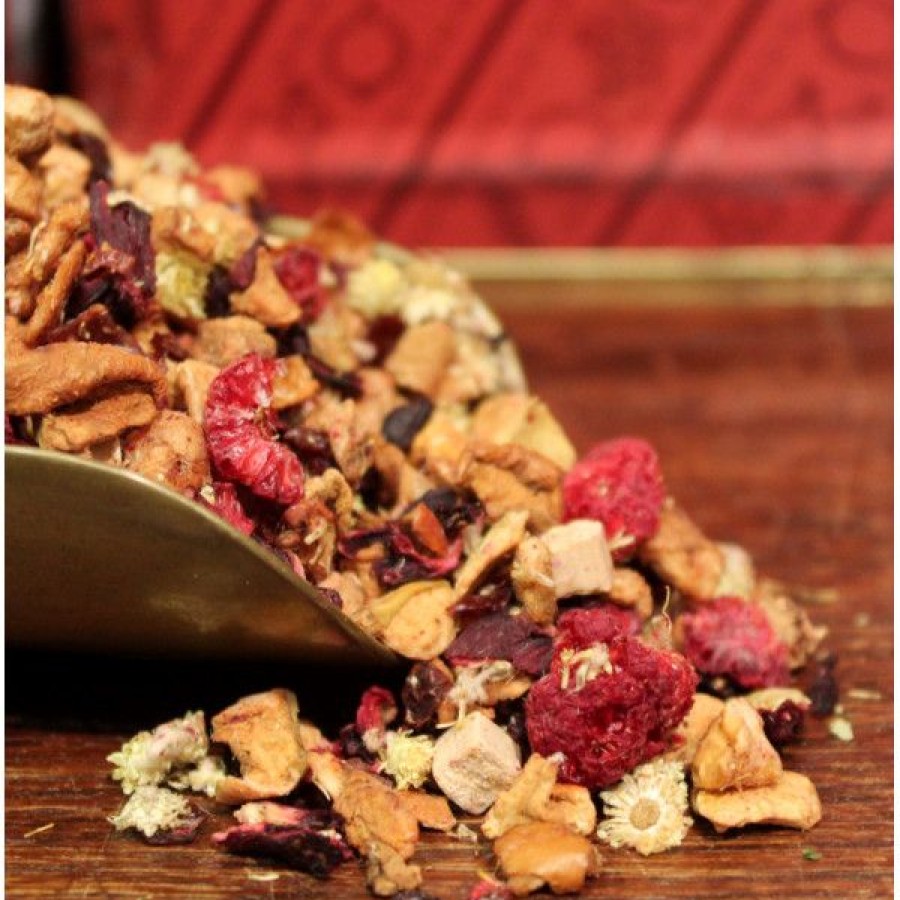 Infusions Compagnie Anglaise des Th茅s | Infusion Cr Pe Flamb E - Framboise, Caramel