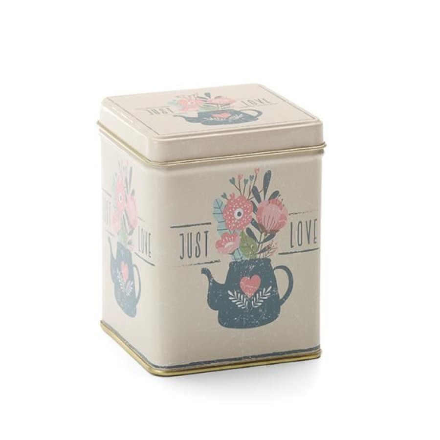 Objets & Cadeaux Compagnie Anglaise des Th茅s | Bo Te Just Love - Contenance : 100 Grs De Th