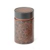 Objets & Cadeaux Compagnie Anglaise des Th茅s | Bo Te Cylindrique Rosace Grise - Contenance : 100 Grs De Th