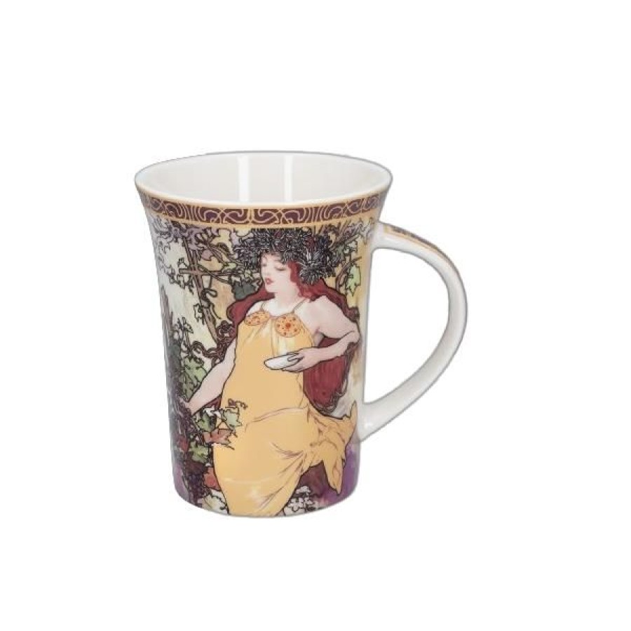 Objets & Cadeaux Compagnie Anglaise des Th茅s | Mug Mucha - Contenance : 35 Cl