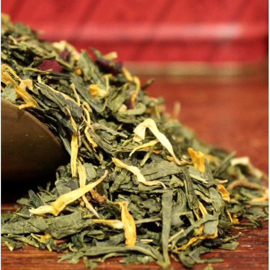 Th S Parfum S Compagnie Anglaise des Th茅s | Th Vert Passion Sencha - Fruit De La Passion, Orange