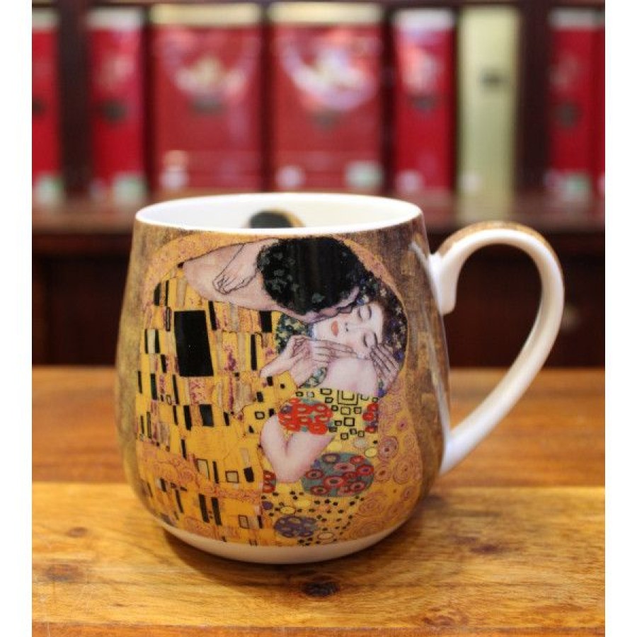 Objets & Cadeaux Compagnie Anglaise des Th茅s | Mug Volupt Klimt - Contenance : 43 Cl