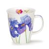 Objets & Cadeaux Compagnie Anglaise des Th茅s | Mug Dunoon Fleurs Bleues - Tasse En Porcelaine - 48 Cl