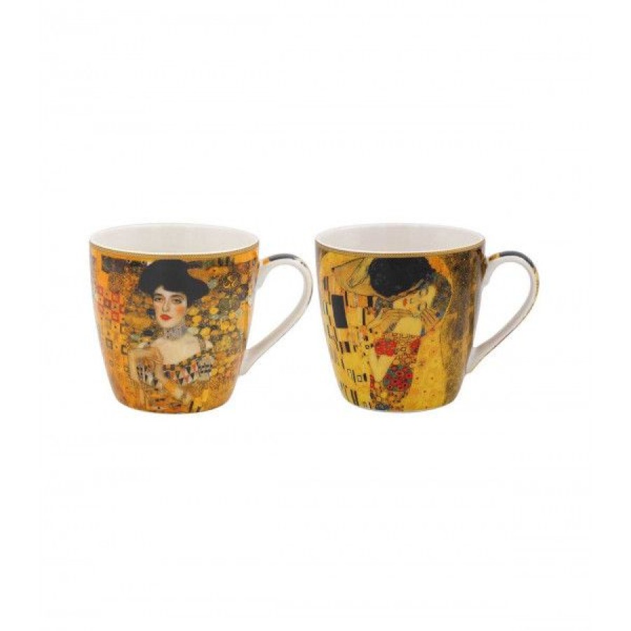 Objets & Cadeaux Compagnie Anglaise des Th茅s | Coffret Klimt 45Cl - 2X Tasses Th - 45 Cl