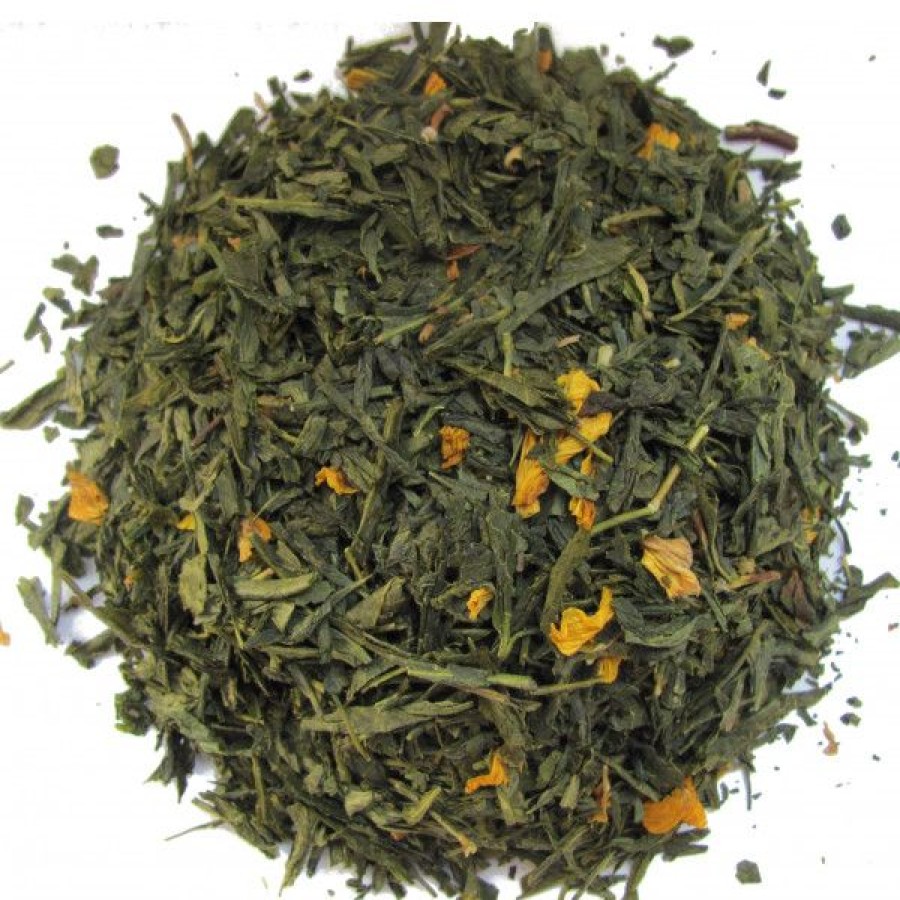 Th S Parfum S Compagnie Anglaise des Th茅s | Th Vert Chamade Sencha - P Che, Abricot, Mangue