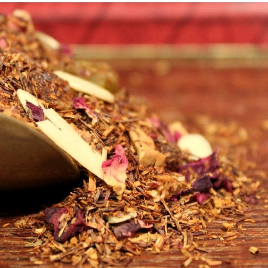 Rooibos Compagnie Anglaise des Th茅s | Rooibos Rosace - Amande, Datte, Raisin, Rose