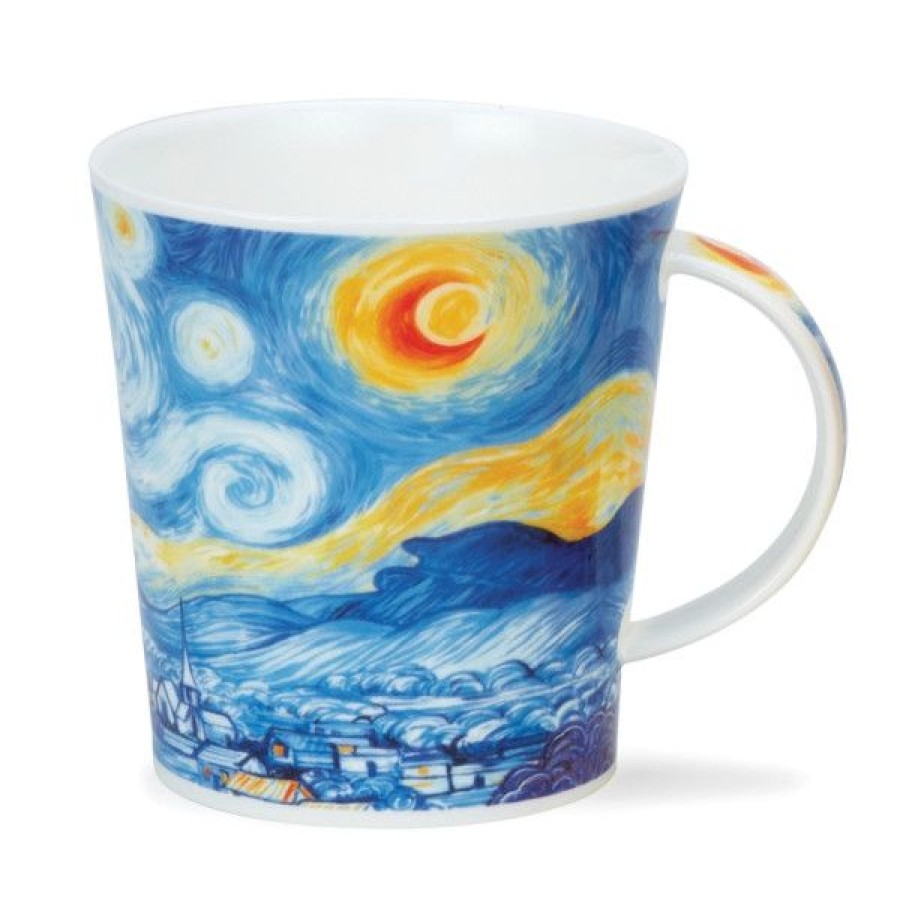 Objets & Cadeaux Compagnie Anglaise des Th茅s | Mug Dunoon Inspiration Van Gogh - Tasse En Porcelaine - 48 Cl