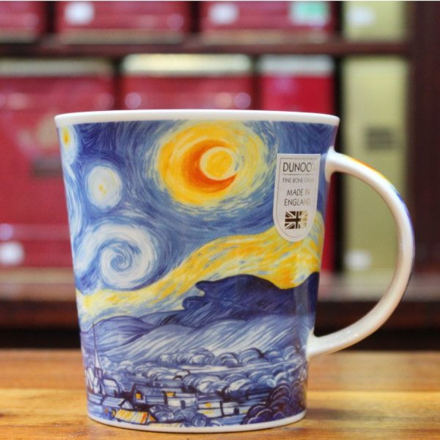 Objets & Cadeaux Compagnie Anglaise des Th茅s | Mug Dunoon Inspiration Van Gogh - Tasse En Porcelaine - 48 Cl