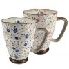 Objets & Cadeaux Compagnie Anglaise des Th茅s | Mug Japonais Fleurs Roses - Contenance : 35 Cl